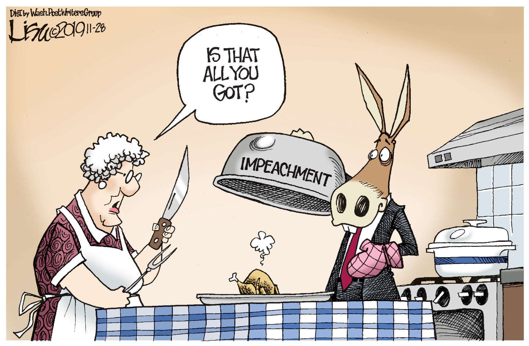 Lisa Benson cartoon
